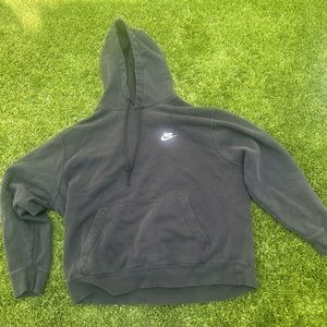lil cheap black nike hoodie, medium